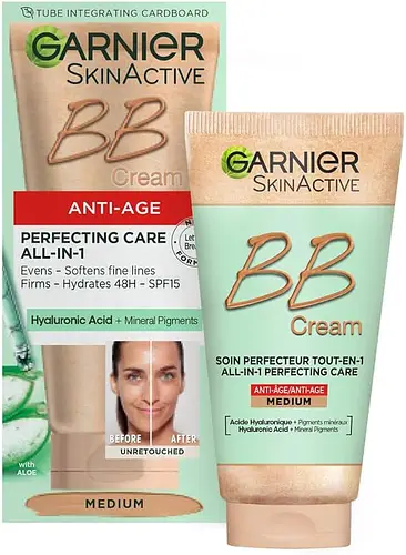 Garnier SkinActive All-In-1 Perfecting Care Anti-Age BB Cream Medium