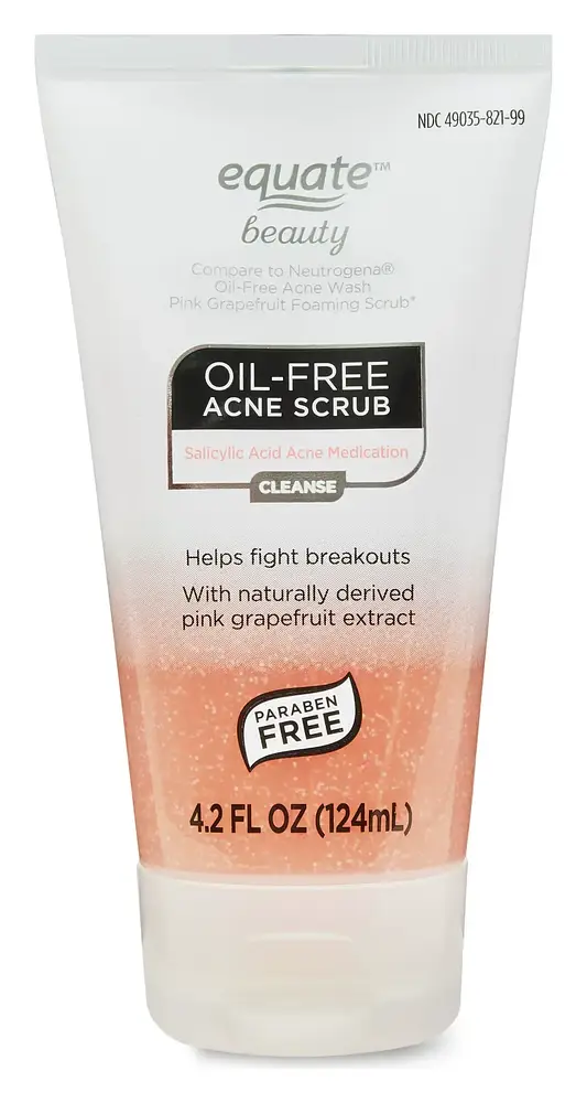 Equate Oil-Free Acne Scrub