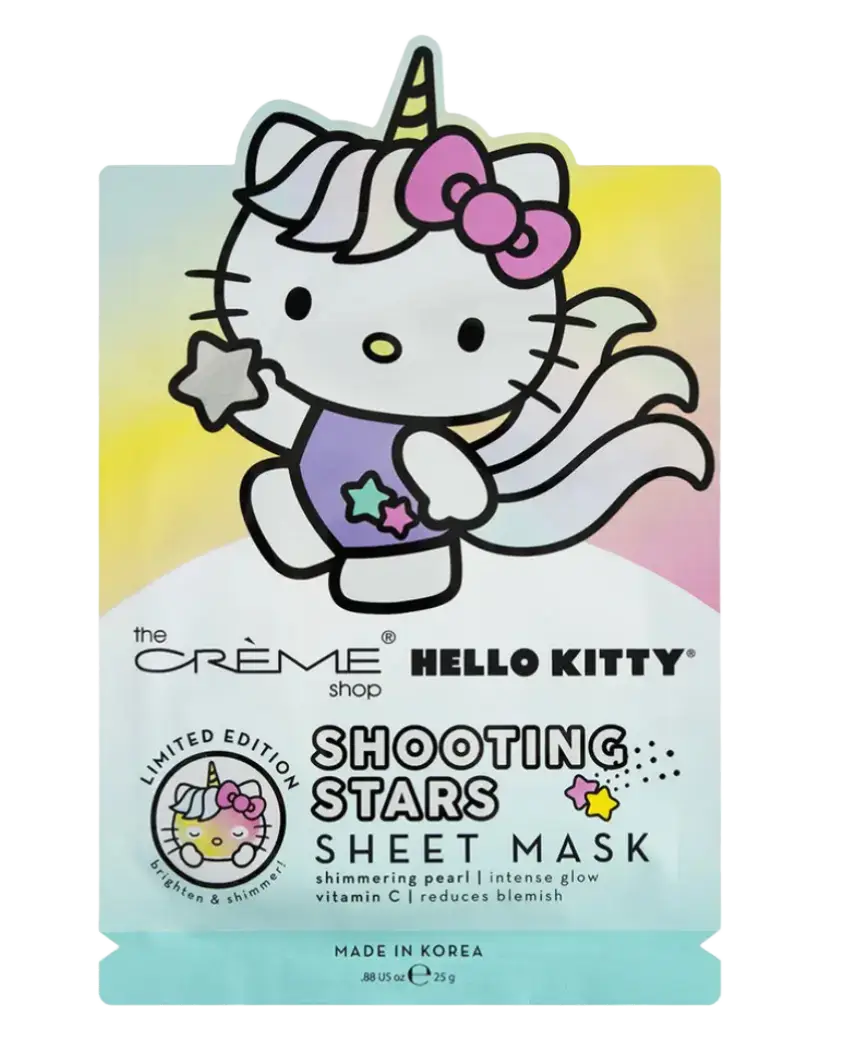 The Creme Shop Hello Kitty Unicorn Shooting Stars Sheet Mask