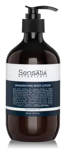 Sensatia Botanicals Invigorating Body Lotion