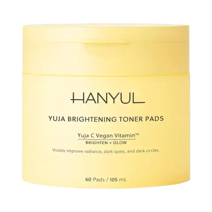 Hanyul Yuja Brightening Toner Pads