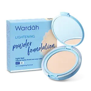 Wardah Lightening Powder Foundation 01 Light Beige