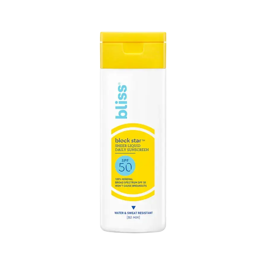 Bliss Block Star Sheer Liquid Daily Sunscreen SPF 50