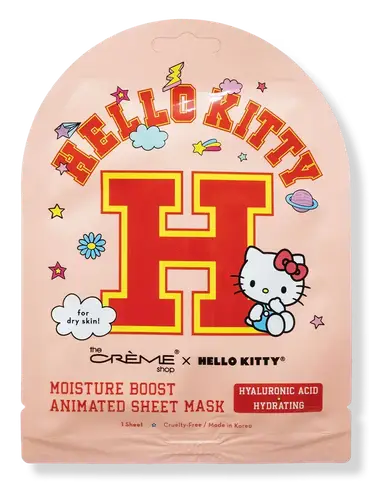 The Creme Shop Hello Kitty Moisture Boost Animated Sheet Mask