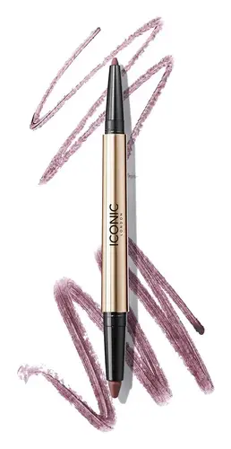 Iconic London Smokey Eye Duo Kajal Eyeliner Spiced Plum