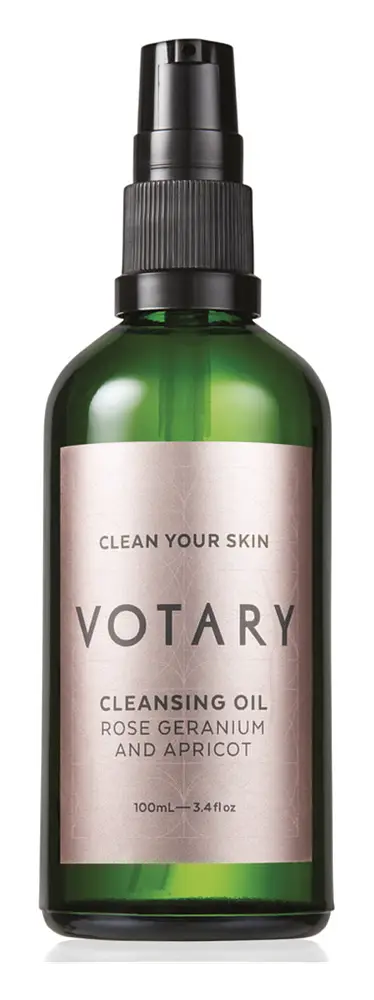 Votary Cleansing Oil - Rose Geranium and Apricot