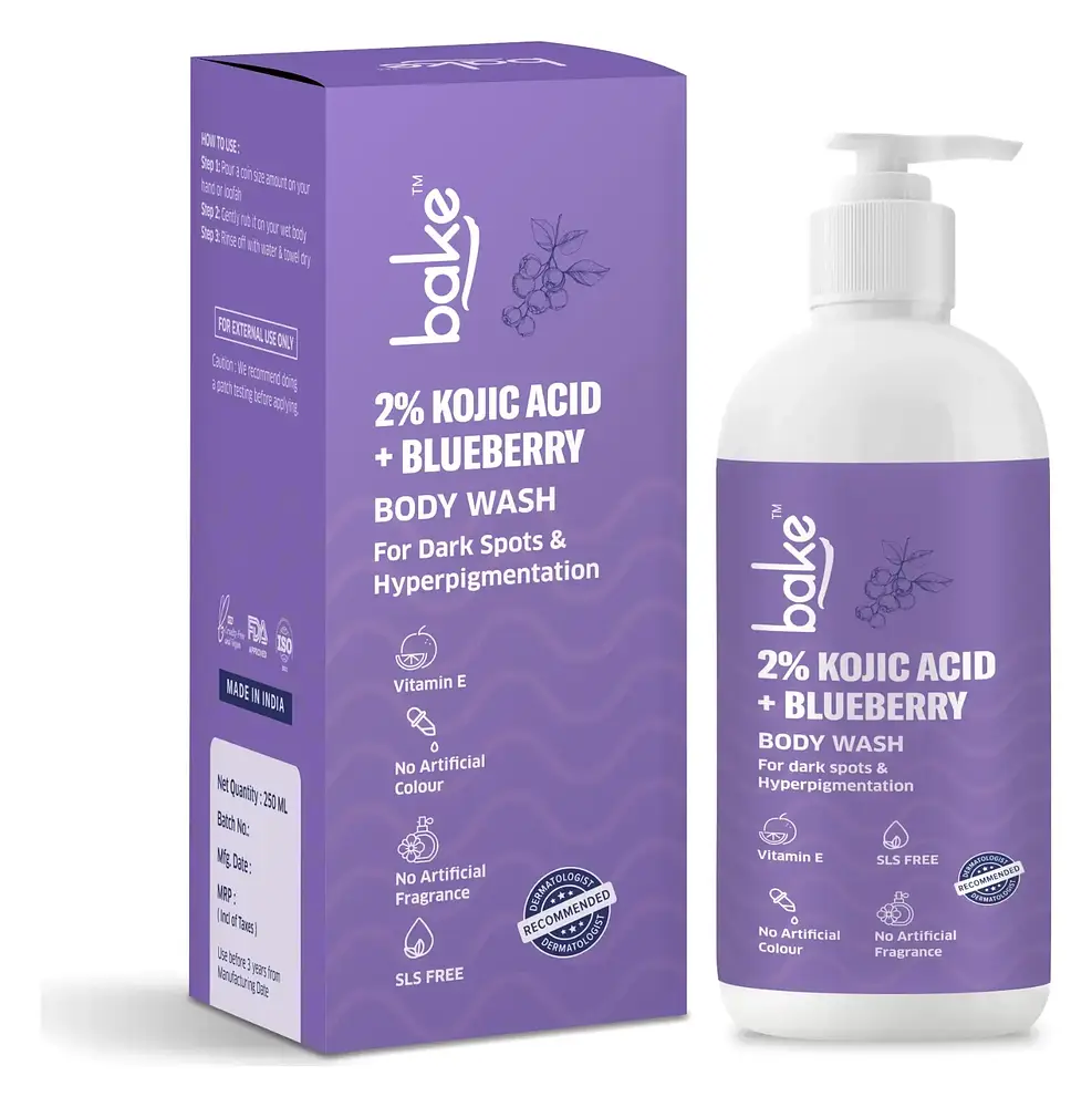 Bake 2% Kojic Acid + Blueberry Body Wash