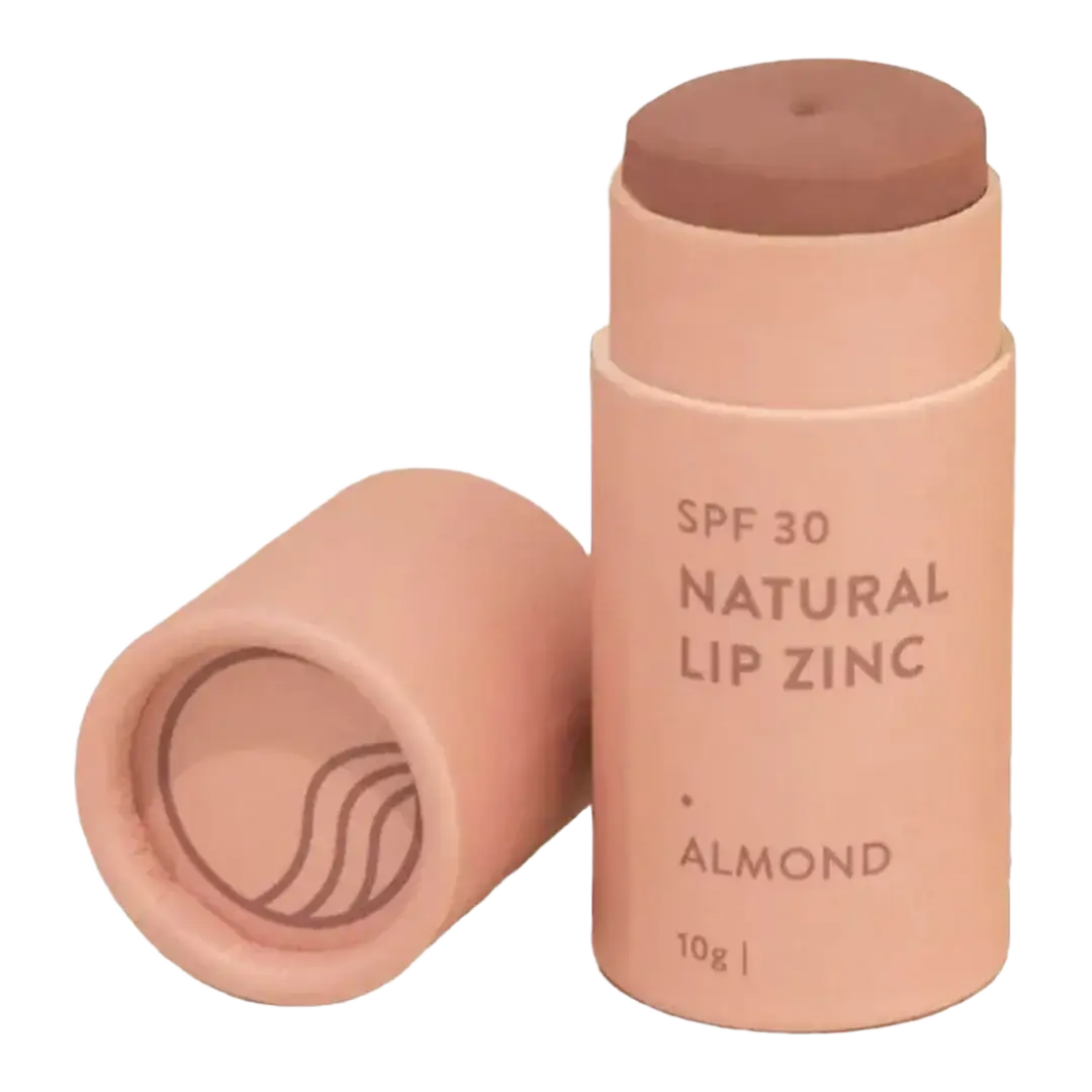 Winki Zinc Natural Tinted Lip Zinc Stick SPF 30 Almond