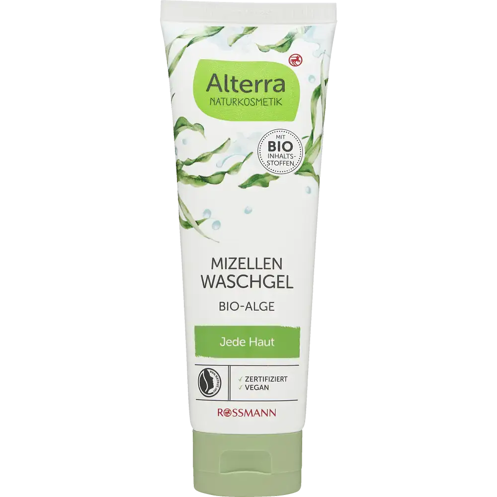 Alterra Naturkosmetik Mizellen Waschgel Bio-Alge