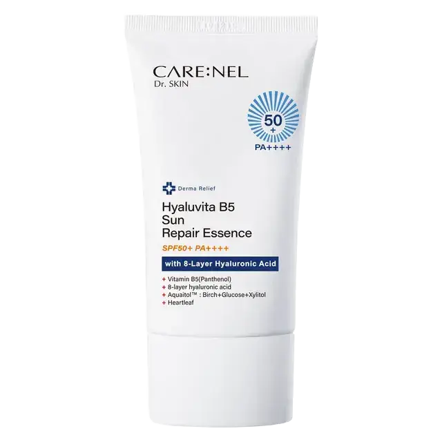 CARE:NEL Hyaluvita B5 Sun Repair Essence SPF50+ PA++++