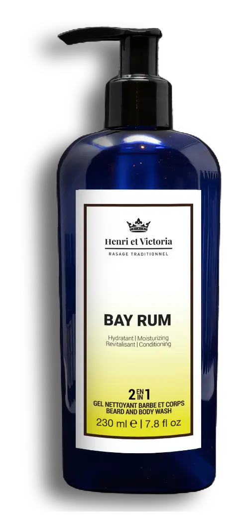 Henri Et Victoria Beard And Body Wash Bay Rum