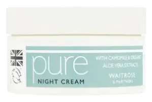 Waitrose & Partners Pure Night Cream