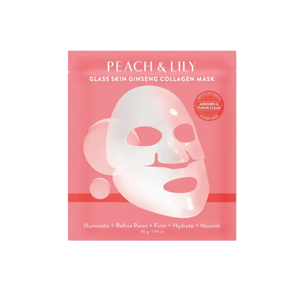 Peach & Lily Glass Skin Ginseng Collagen Mask