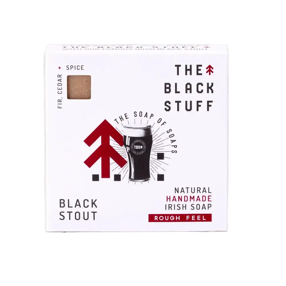 The Black Stuff Black Stout Natural Handmade Irish Soap