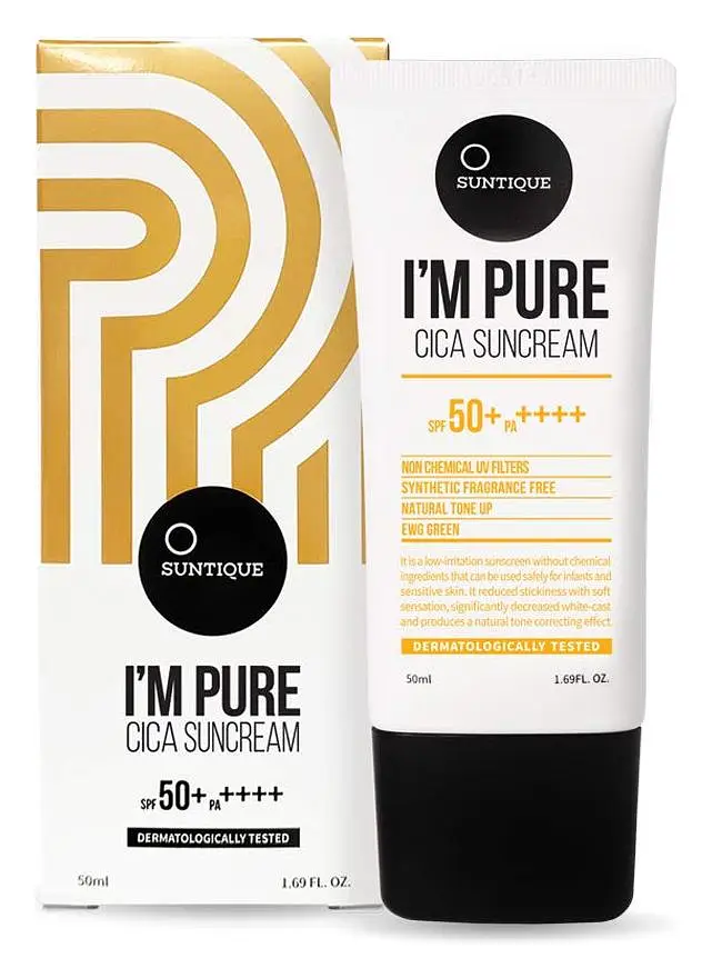 Suntique I'm Pure Cica Suncream SPF 50 PA ++++
