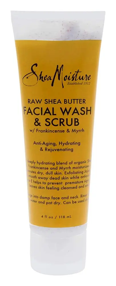 Shea Moisture Raw Shea Butter Facial Wash & Scrub