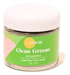 Golde Clean Greens Edible Superfood Facial Mask