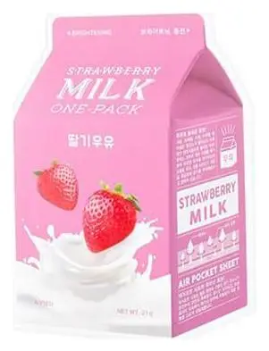 A'Pieu Milk Sheet Mask Strawberry