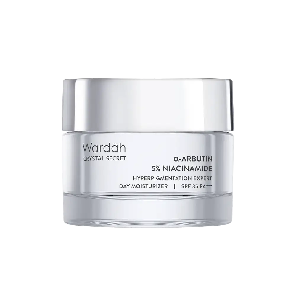 Wardah Crystal Secret Alpha Arbutin + 5% Niacinamide Hyperpigmentation Expert Day Moisturizer SPF 35 PA+++