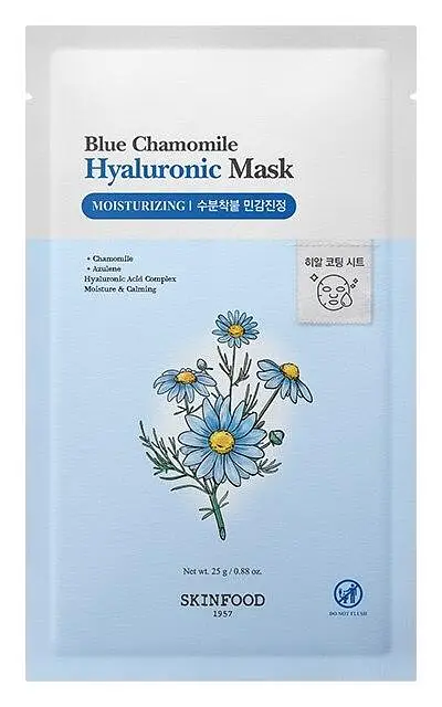 Skinfood Blue Chamomile Hyaluronic Mask