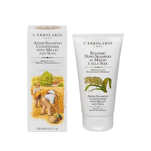 L'Erbolario After-Shampoo Conditioner With Millet And Soya