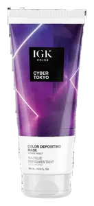 IGK Hair Color Depositing Hair Mask Cyber Tokyo
