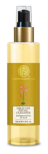 Forest Essentials Delicate Facial Cleanser Kashmiri Saffron & Neem