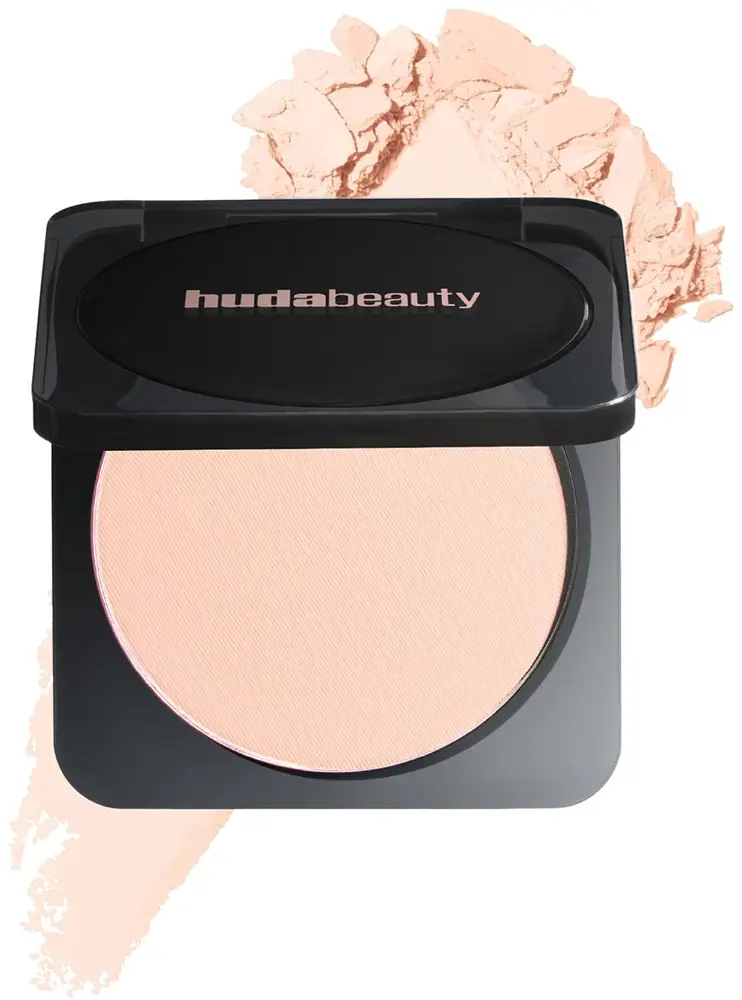 Huda Beauty Easy Bake Pressed Powder Peach Cupcake