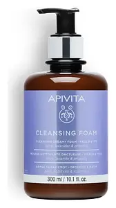 Apivita Natural Cosmetics Cleansing Creamy Foam Face & Eyes