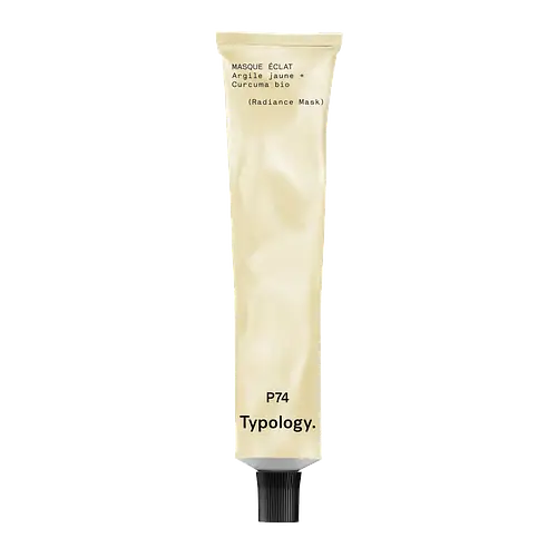 Typology P74 Yellow Clay + Organic Turmeric Radiance Mask