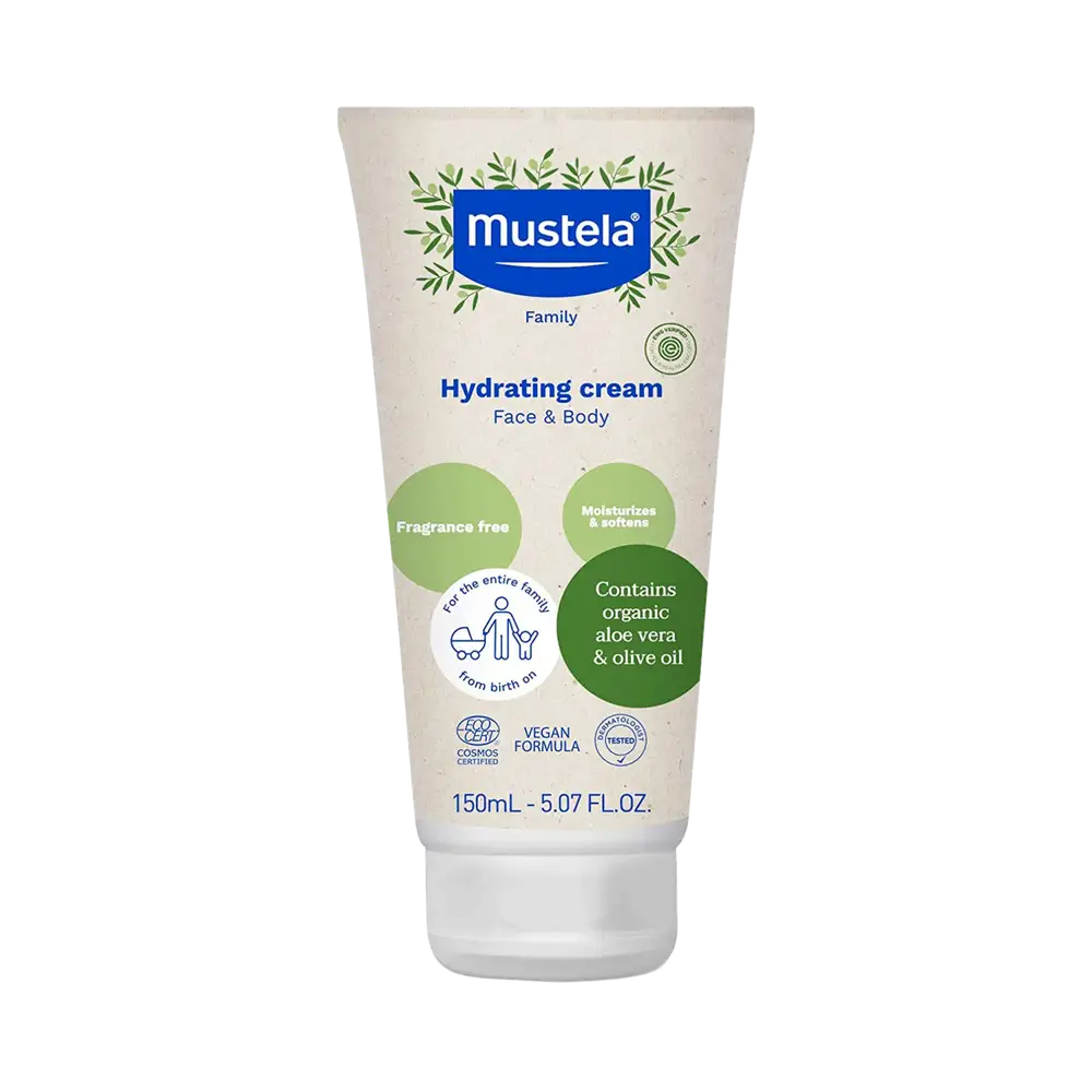 Mustela Organic Hydrating Cream With Olive Oil & Aloe