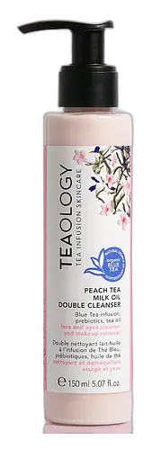 Teaology Skincare Peach Tea Milk Oil Double Cleanser