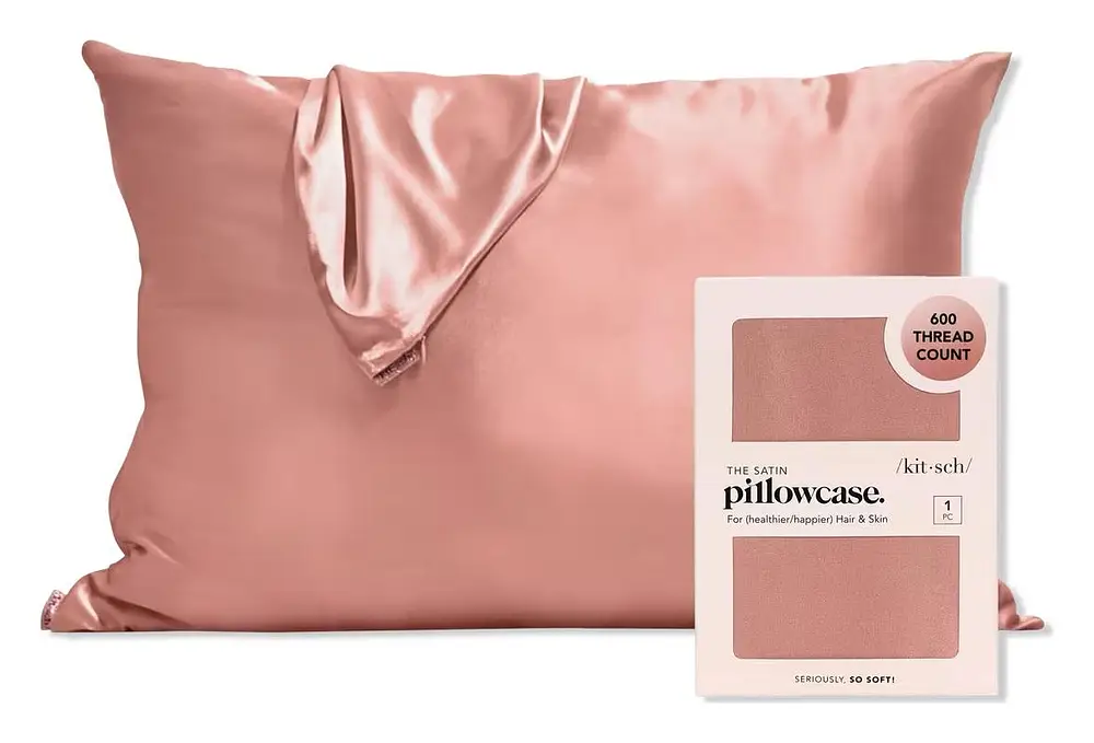 Kitsch Satin Pillowcase Terracotta