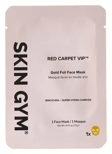 Skin Gym Red Carpet VIP Gold Foil Face Mask