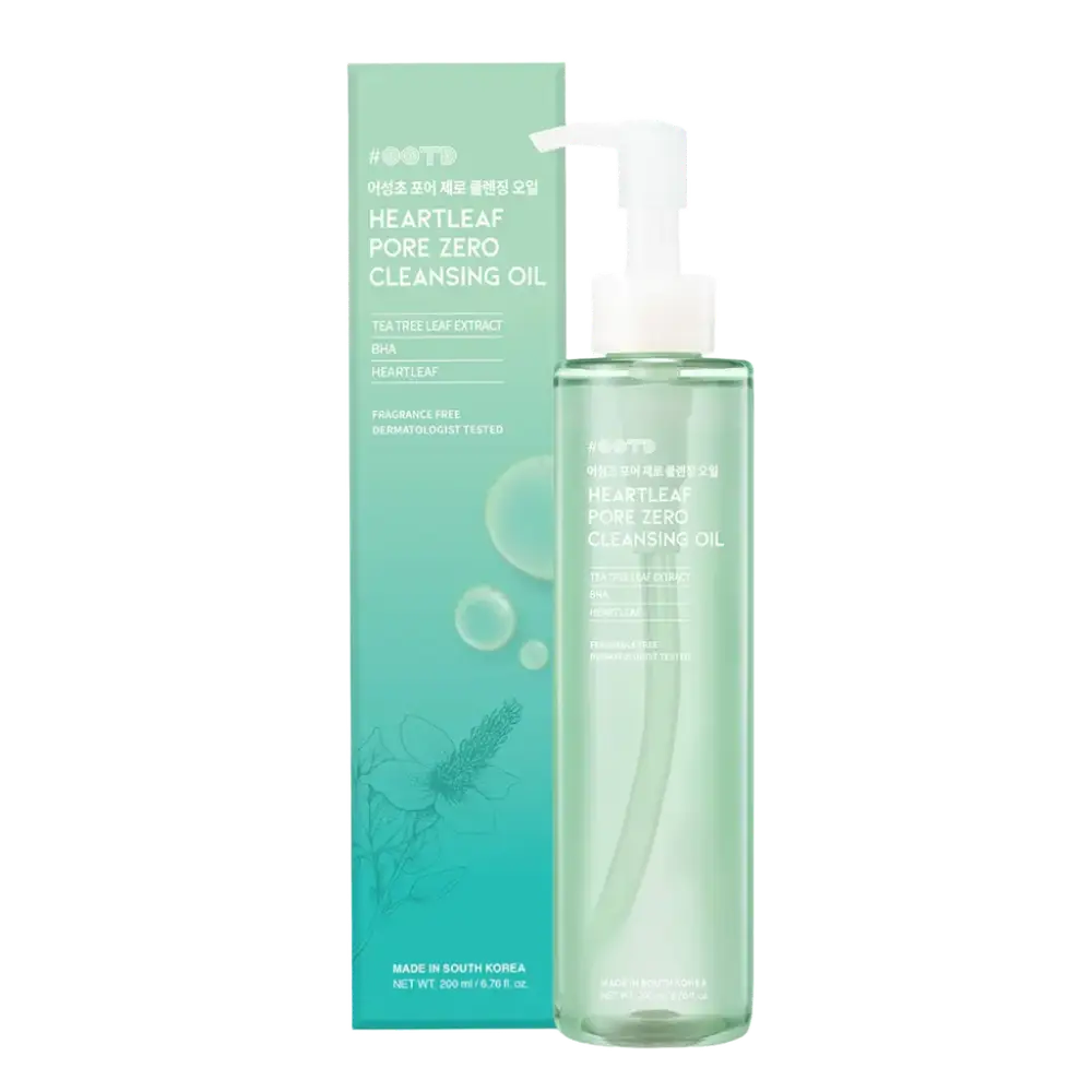 #OOTD (oxygen of the day) Heartleaf Pore Zero Cleansing Oil