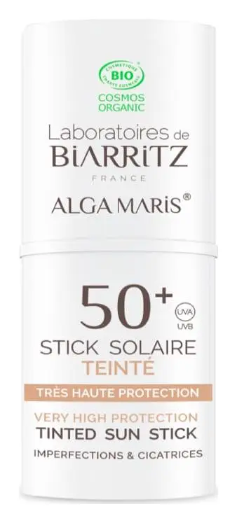 Laboratoires de Biarritz Alga Maris Tinted Suncsreen Stick SPF 50+