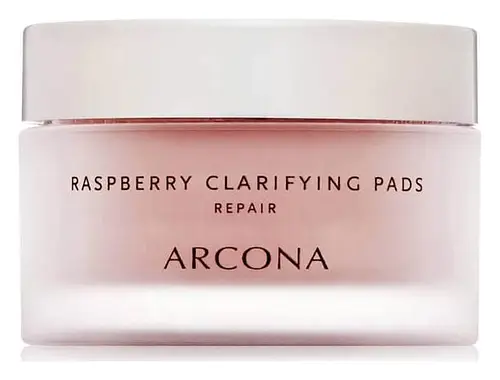 Arcona Raspberry Clarifying Pads Blemish Reducing Face Toner Pads