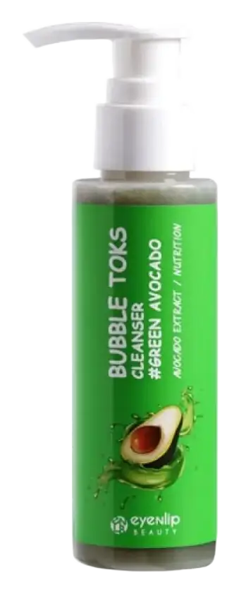 EYENLIP BEAUTY Green Avocado Bubble Toks Cleanser