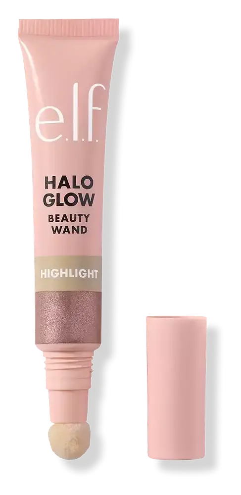 e.l.f. cosmetics Halo Glow Highlight Beauty Wand Rose Quartz