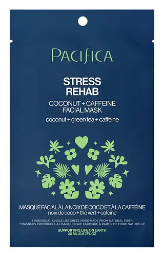 Pacifica Stress Rehab Coconut And Caffeine Face Mask