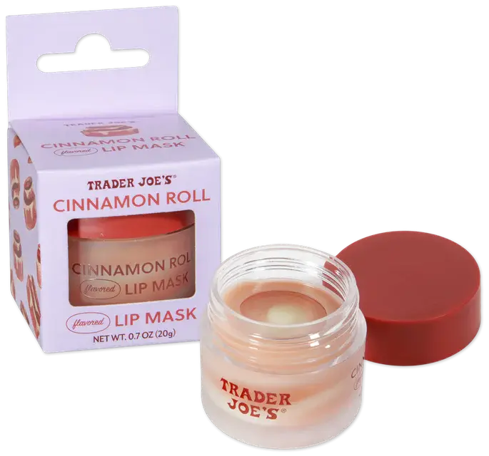 Trader Joe's Lip Mask Cinnamon Roll