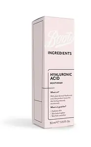 Boots Ingredients Hyaluronic Acid Moisturiser