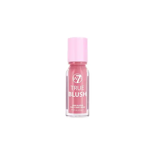 W7 True Blush Dewy Liquid Blusher Hushed Pink