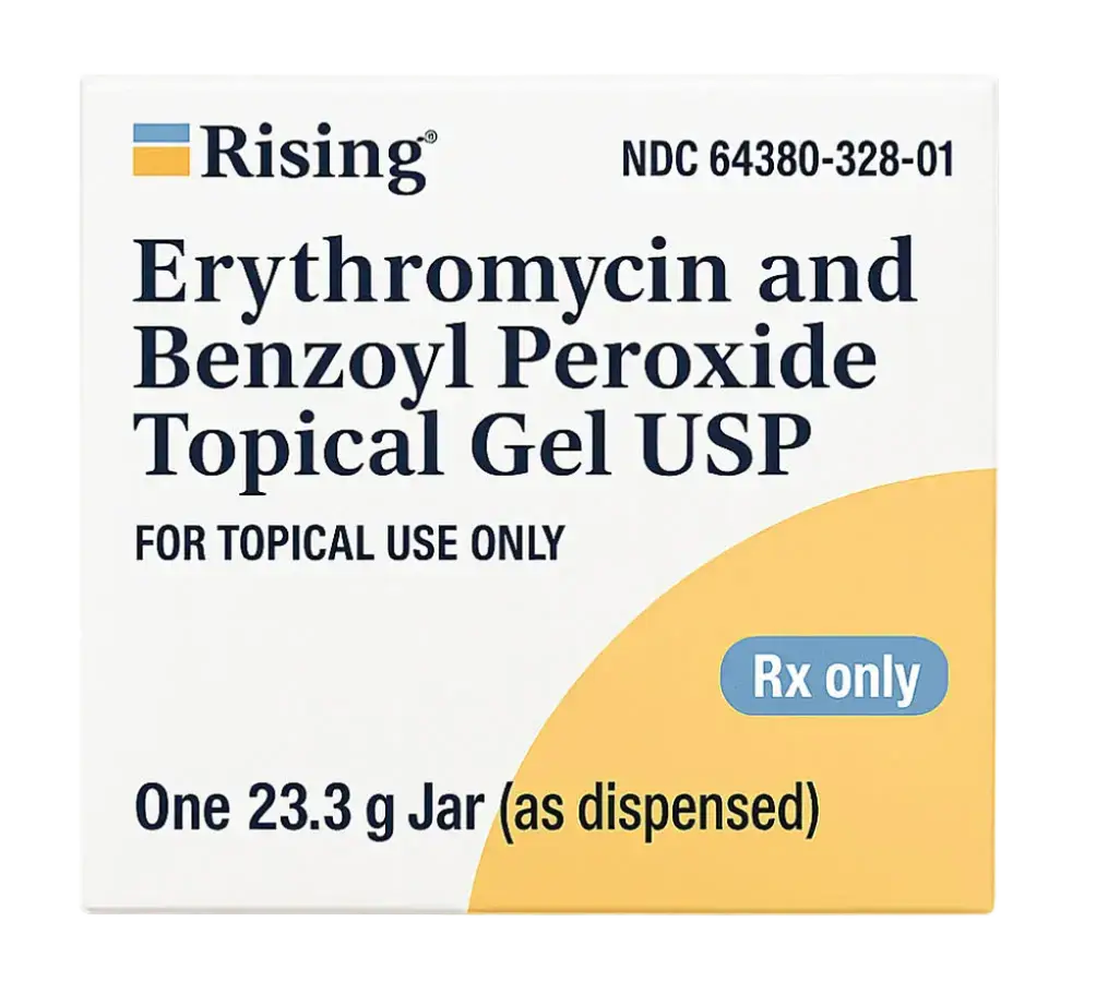 Rising Pharmaceuticals Erythromycin And Benzoyl Peroxide 3.5% Topical Gel USP
