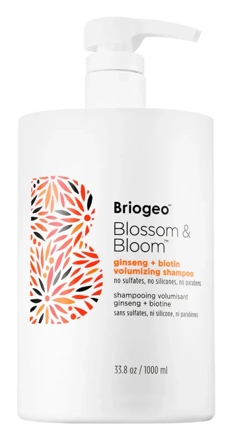 BrioGeo Blossom & Bloom Ginseng + Biotin Hair Volumizing Shampoo