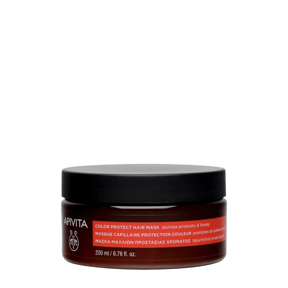 Apivita Natural Cosmetics Color Protect Hair Mask With Quinoa Protein & Honey