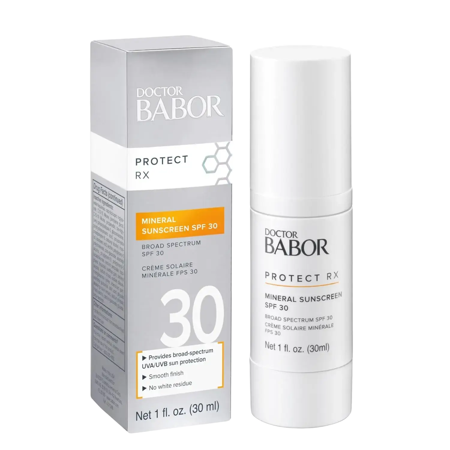 Babor Protect Rx Mineral Sunscreen SPF 30