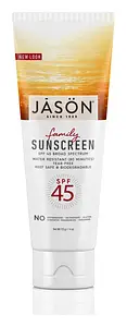 Jāsön Naturals Family Sunscreen SPF 45 Broad Spectrum