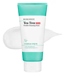 Bring Green Tea Tree Cica Trouble Cleansing Foam