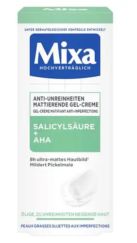 Mixa Anti-Unreinheiten Mattierende Gel-Creme